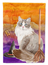 Load image into Gallery viewer, Siberian Halloween Flag Canvas House Size CK3190CHF