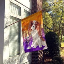 Load image into Gallery viewer, Hallween Blenheim Cavalier Spaniel Flag Canvas House Size CK3192CHF