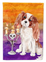 Load image into Gallery viewer, Hallween Blenheim Cavalier Spaniel Garden Flag - Outdoor Decorative Yard Flag CK3192GF