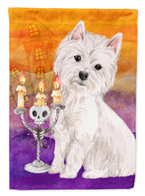 Load image into Gallery viewer, Hallween Westie Flag Canvas House Size CK3193CHF