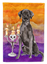 Load image into Gallery viewer, Hallween Black Labrador Retriever Flag Canvas House Size CK3197CHF