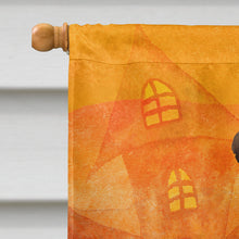 Load image into Gallery viewer, Hallween Chocolate Labrador Retriever Flag Canvas House Size CK3199CHF