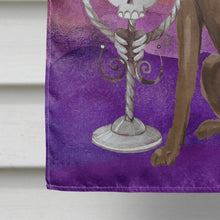 Load image into Gallery viewer, Hallween Chocolate Labrador Retriever Flag Canvas House Size CK3199CHF