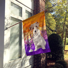 Load image into Gallery viewer, Hallween Jack Russell Terrier Flag Canvas House Size CK3202CHF