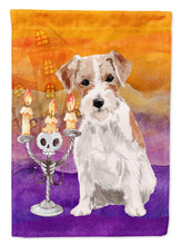 Load image into Gallery viewer, Hallween Jack Russell Terrier Flag Canvas House Size CK3202CHF