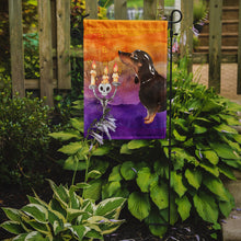 Load image into Gallery viewer, Hallween Black and Tan Dachshund Garden Flag - Outdoor Decorative Yard Flag CK3204GF