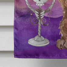 Load image into Gallery viewer, Hallween Brown Cockapoo Flag Canvas House Size CK3208CHF