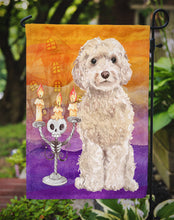Load image into Gallery viewer, Hallween Champagne Cockapoo Garden Flag - Outdoor Decorative Yard Flag CK3209GF