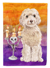 Load image into Gallery viewer, Hallween Champagne Cockapoo Garden Flag - Outdoor Decorative Yard Flag CK3209GF