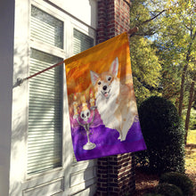 Load image into Gallery viewer, Hallween Corgi Flag Canvas House Size CK3213CHF