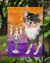 Load image into Gallery viewer, Hallween Long Haired Chihuahua Garden Flag - Outdoor Decorative Yard Flag CK3223GF