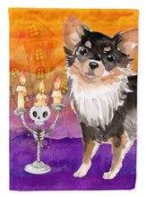 Load image into Gallery viewer, Hallween Long Haired Chihuahua Garden Flag - Outdoor Decorative Yard Flag CK3223GF