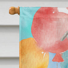 Load image into Gallery viewer, Happy Birthday Staffordshire Bull Terrier Flag Canvas House Size CK3229CHF