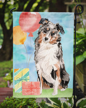 Load image into Gallery viewer, Happy Birthday Australian Shepherd Garden Flag - Outdoor Decorative Yard Flag CK3231GF