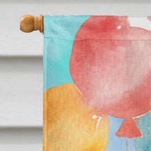 Load image into Gallery viewer, Happy Birthday Yellow Labrador Retriever Flag Canvas House Size CK3235CHF