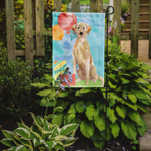 Load image into Gallery viewer, Happy Birthday Yellow Labrador Retriever Garden Flag - Outdoor Decorative Yard Flag CK3235GF