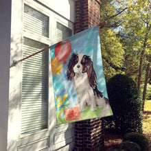 Load image into Gallery viewer, Happy Birthday Tricolor Cavalier Spaniel Flag Canvas House Size CK3236CHF