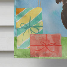 Load image into Gallery viewer, Happy Birthday Black and Tan Dachshund Flag Canvas House Size CK3239CHF