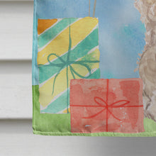 Load image into Gallery viewer, Happy Birthday Champagne Cockapoo Flag Canvas House Size CK3244CHF