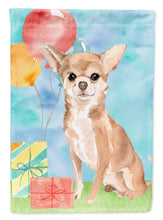 Load image into Gallery viewer, Happy Birthday Chihuahua Flag Canvas House Size CK3245CHF