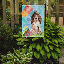 Load image into Gallery viewer, Happy Birthday Chocolate Parti Cocker Spaniel Garden Flag - Outdoor Decorative Yard Flag CK3246GF