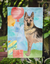 Load image into Gallery viewer, Happy Birthday German Shepherd Garden Flag - Outdoor Decorative Yard Flag CK3252GF