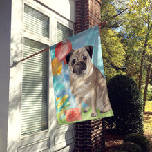 Load image into Gallery viewer, Happy Birthday Pug Flag Canvas House Size CK3260CHF