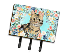 Load image into Gallery viewer, American Shorthair Brown Tabby Spring Flowers Leash or Key Holder CK3387TH68