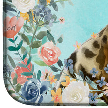 Load image into Gallery viewer, Bengal Spring Flowers Dish Drying Mat – Absorbent, Artistic Kitchen Essentials CK3389DDM