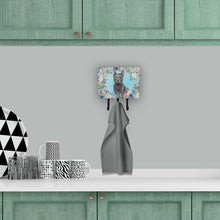 Load image into Gallery viewer, Blue Russian Spring Flowers Leash or Key Holder CK3390TH68
