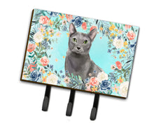 Load image into Gallery viewer, Blue Russian Spring Flowers Leash or Key Holder CK3390TH68