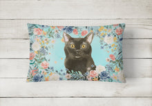 Load image into Gallery viewer, Bombay Spring Flowers Canvas Fabric Decorative Pillow CK3391PW1216