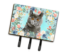 Load image into Gallery viewer, British Shorthair Spring Flowers Leash or Key Holder CK3392TH68