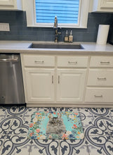 Load image into Gallery viewer, Maine Coon Spring Flowers Machine Washable Memory Foam Mat CK3393RUG