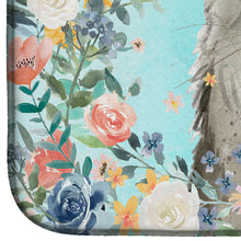 Load image into Gallery viewer, Ragamuffin Spring Flowers Dish Drying Mat – Absorbent, Artistic Kitchen Essentials CK3395DDM