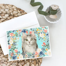 Load image into Gallery viewer, Ragamuffin Spring Flowers Greeting Cards -  Blank Note Cards – 8-Pack of Artist-Designed Cards with Envelopes
