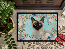 Load image into Gallery viewer, Siamese Spring Flowers Doormat - 24x36 Decorative Floor Mat – Indoor/Outdoor Rug with Artistic Flair CK3398JMAT