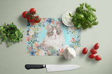 Load image into Gallery viewer, Siberian Spring Flowers Glass Cutting Boards – Durable, Decorative Kitchen Art Large CK3399LCB