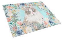 Load image into Gallery viewer, Siberian Spring Flowers Glass Cutting Boards – Durable, Decorative Kitchen Art Large CK3399LCB