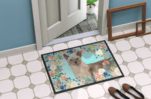 Load image into Gallery viewer, Tonkinese Spring Flowers Doormat - 24x36 Decorative Floor Mat – Indoor/Outdoor Rug with Artistic Flair CK3400JMAT