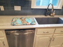 Load image into Gallery viewer, Yorkie Dish Drying Mat – Absorbent, Artistic Kitchen Essentials CK3401DDM
