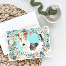 Load image into Gallery viewer, Fox Terrier Greeting Cards -  Blank Note Cards – 8-Pack of Artist-Designed Cards with Envelopes