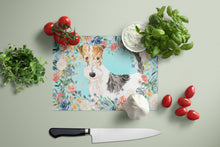 Load image into Gallery viewer, Fox Terrier Glass Cutting Boards – Durable, Decorative Kitchen Art Large CK3402LCB