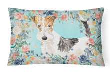 Load image into Gallery viewer, Fox Terrier Canvas Fabric Decorative Pillow CK3402PW1216