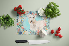 Load image into Gallery viewer, Wheaten Terrier Glass Cutting Boards – Durable, Decorative Kitchen Art Large CK3404LCB