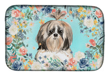Load image into Gallery viewer, Shih Tzu Dish Drying Mat – Absorbent, Artistic Kitchen Essentials CK3410DDM