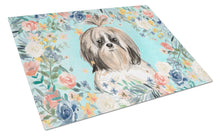 Load image into Gallery viewer, Shih Tzu Glass Cutting Boards – Durable, Decorative Kitchen Art Large CK3410LCB