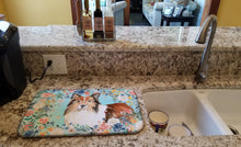 Load image into Gallery viewer, Sheltie Dish Drying Mat – Absorbent, Artistic Kitchen Essentials CK3411DDM