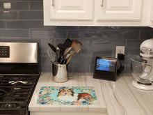 Load image into Gallery viewer, Sheltie Glass Cutting Boards – Durable, Decorative Kitchen Art Large CK3411LCB