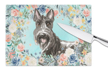 Load image into Gallery viewer, Scottish Terrier Glass Cutting Boards – Durable, Decorative Kitchen Art Large CK3412LCB